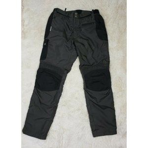 Cafe Racer Men's Size 36 Waterproof Breathable Motorcycle Pants Black Padded T